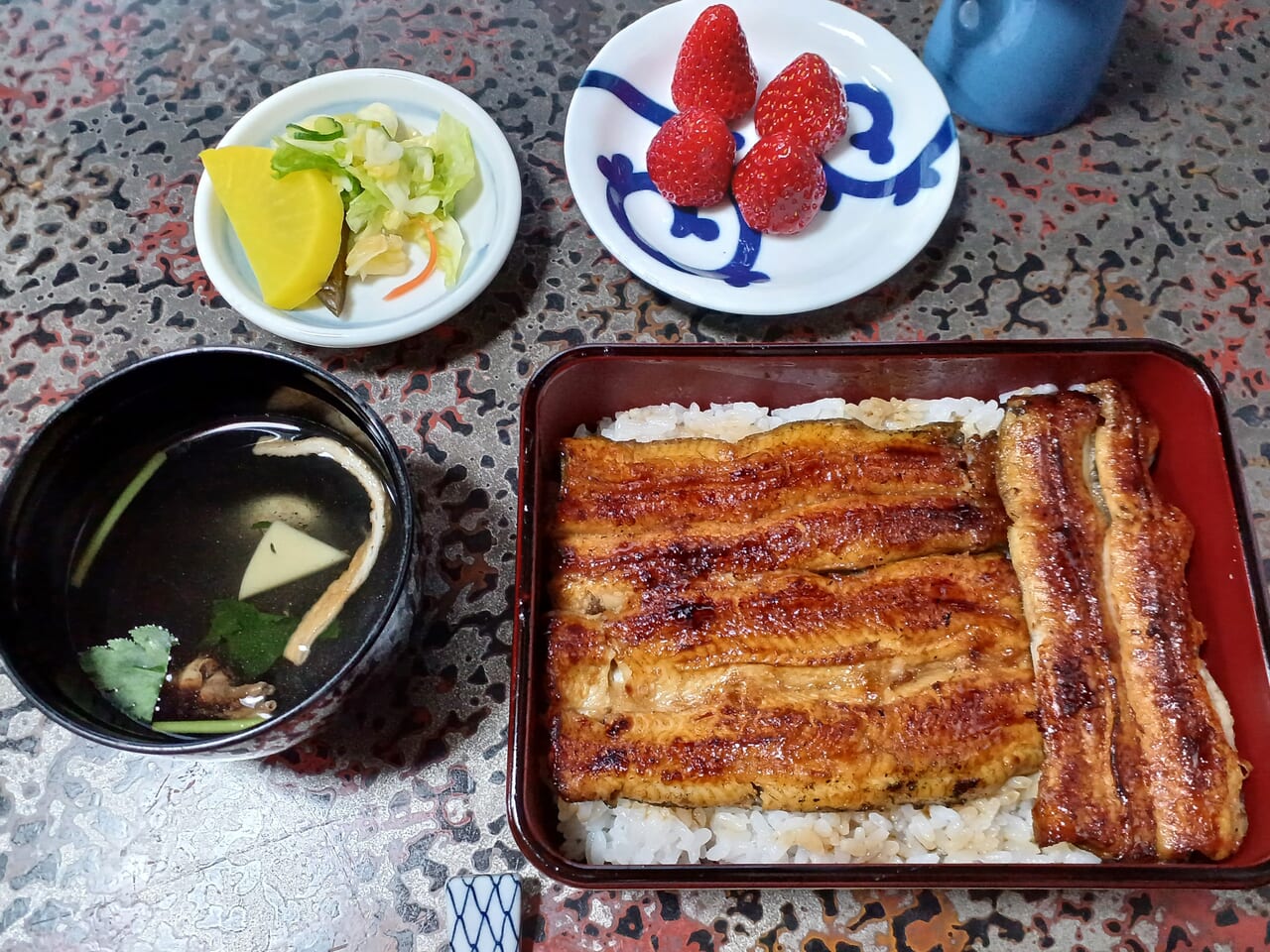 川よしうな重上