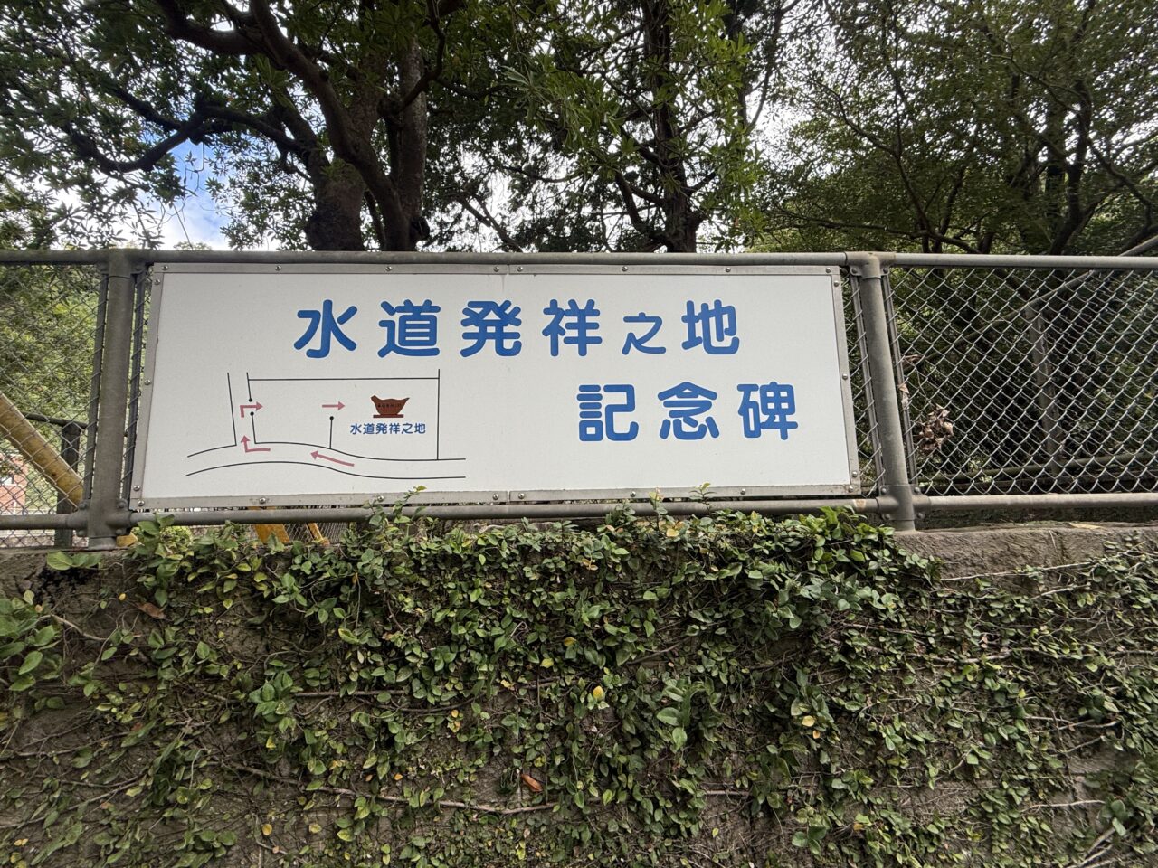水道発祥の地