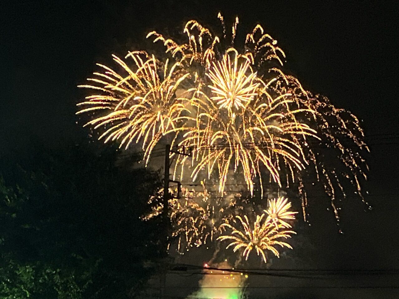 白井夏祭り花火