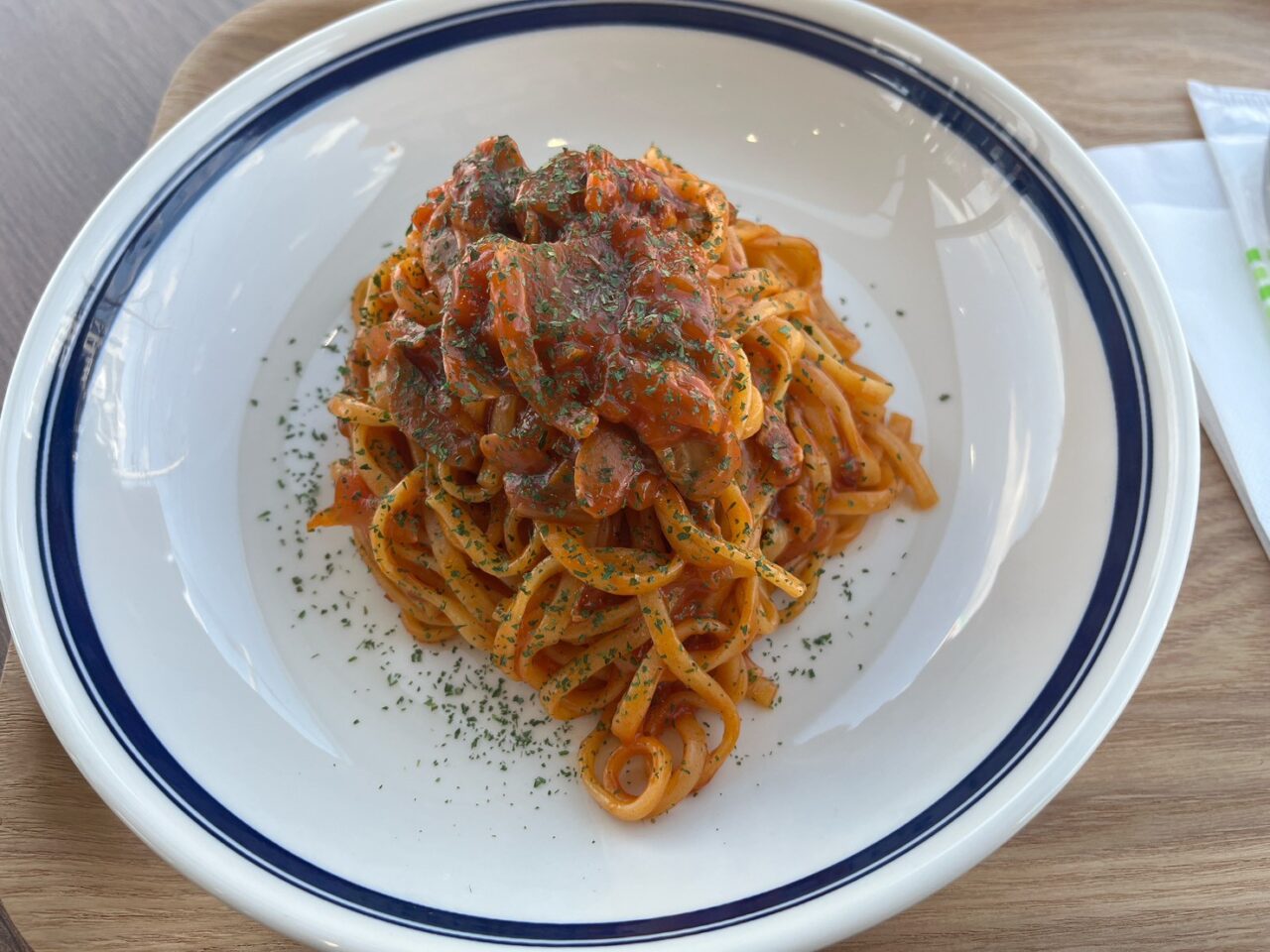 昔懐かしい喫茶店のナポリタン