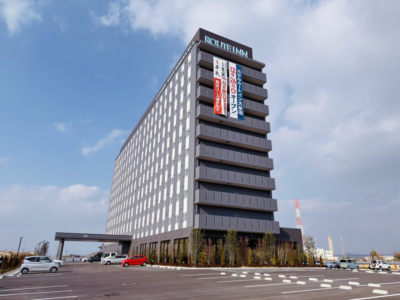 2026年12月26日にオープンしたホテルルートイン大牟田