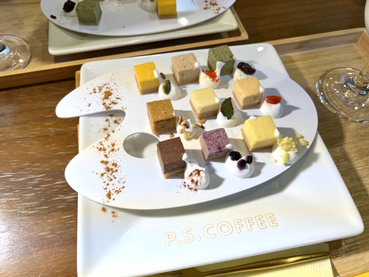 P.S.COFFEEのチーズケーキパレット