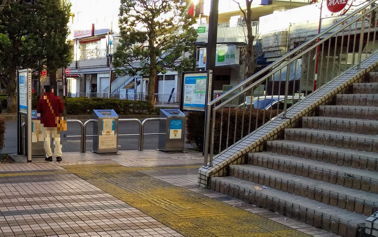 所沢駅指定喫煙所