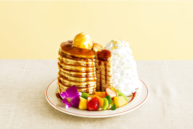 所沢市 続 Eggs N Things22年3月の期間限定メニュー 日本上陸10周年記念の10枚重ねパンケーキ 号外net 所沢市