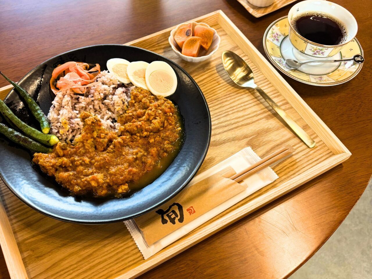 【今治市】薬膳の力で腸から元気に。11月16日にオープンしたばかりの「ゆうゆcafe」の薬膳カレー!