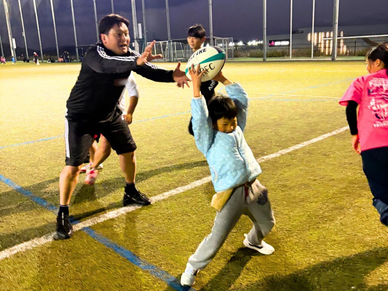 【今治市】今治で初となるラグビークラブ「今治RFC」の練習会に初参戦!