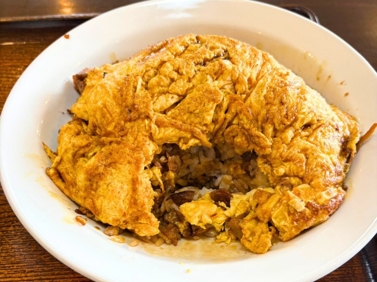 【今治市】オムレツスタイルの焼き豚玉子飯!? テイクアウトもできる「潯陽」の焼き豚玉子丼