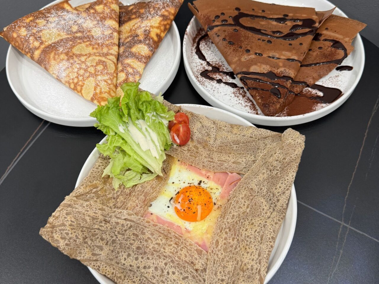 【今治市】La. chande Cie（ラシャンドシエル）ワールドプラザ店 クレープとガレットで広がるカフェ時間