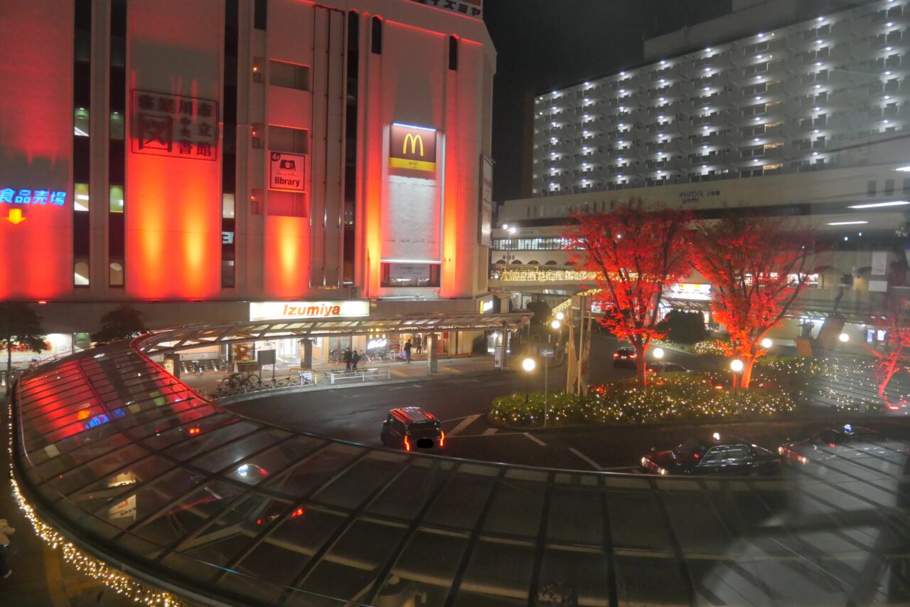 上から見た表情