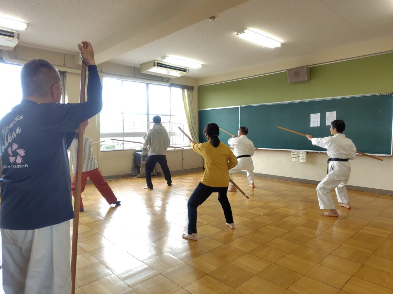 池の里の教室内での催し
