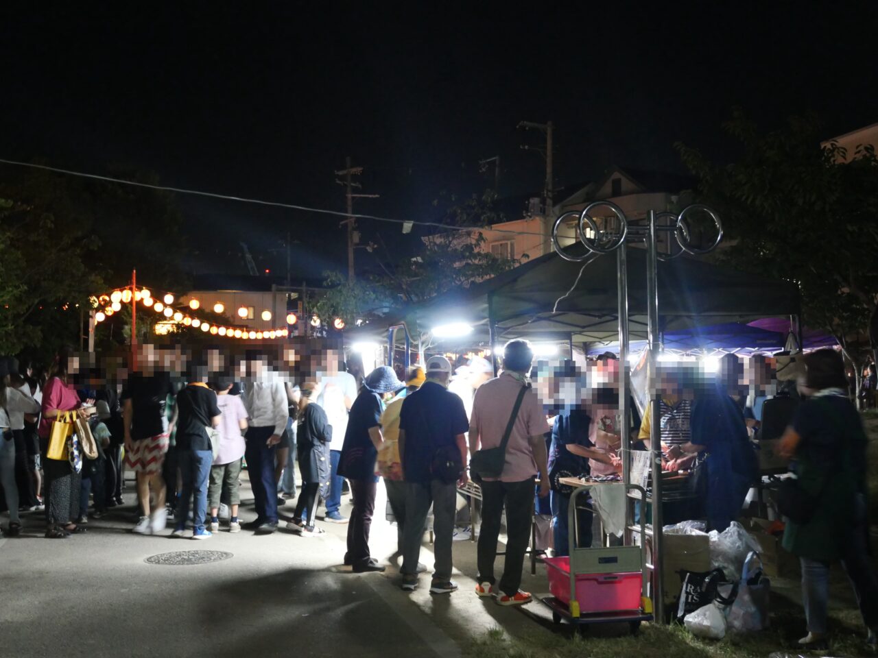 大利公園のお祭り