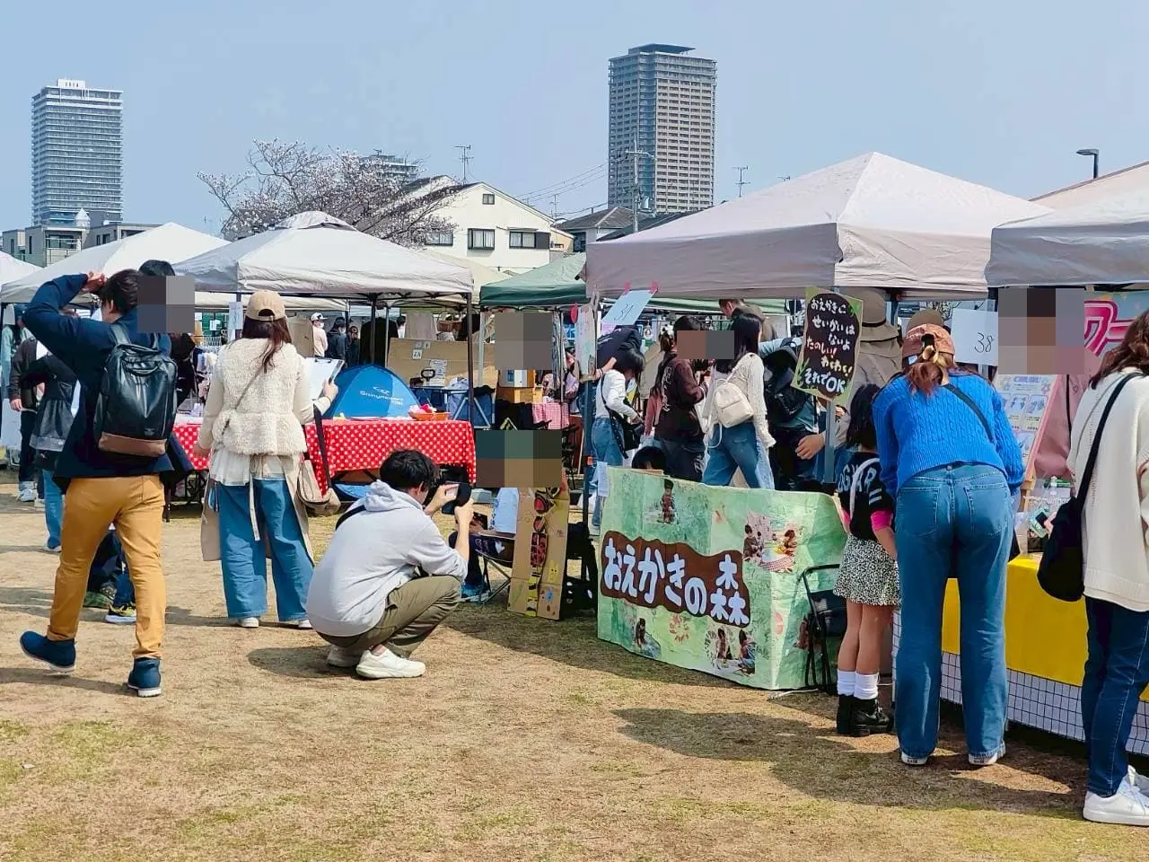ジモトマルシェの様子