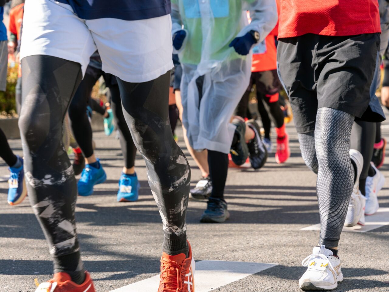 マラソンのランナーたち