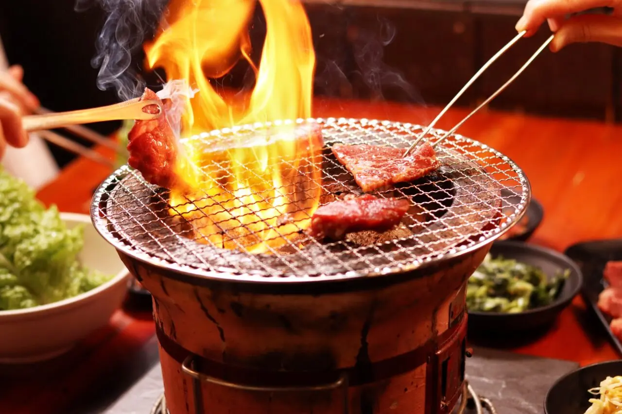 安安は七輪焼肉のお店