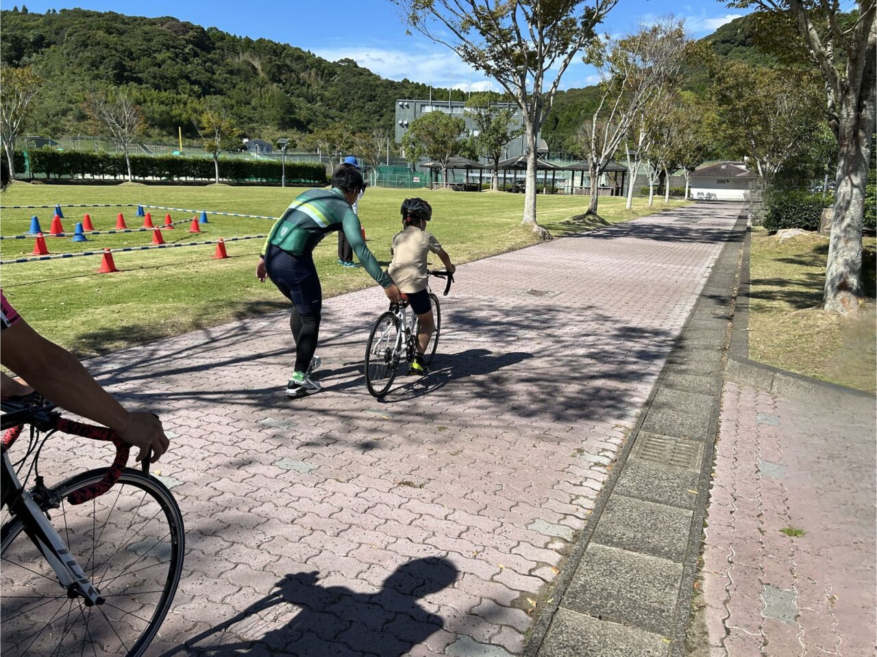 体験イベント自転車