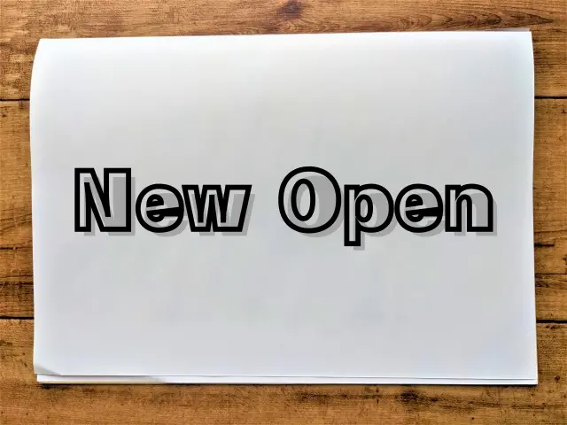 NEW　OPEN