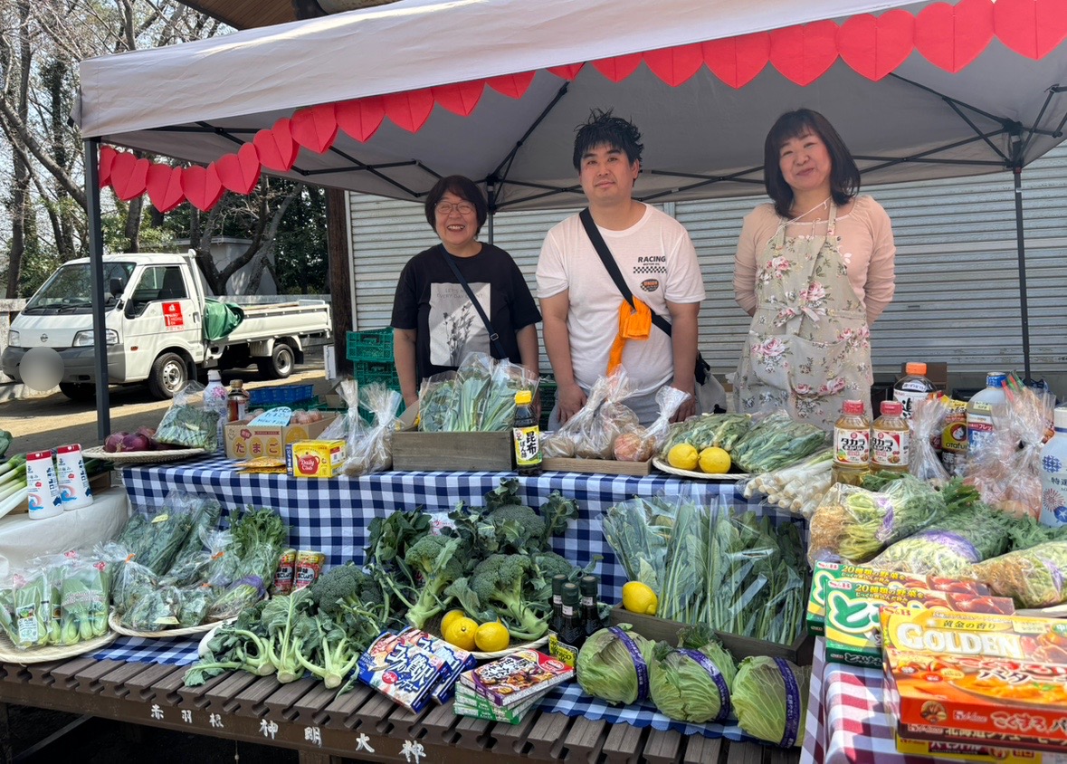 水曜ぽかぽかマルシェ地元野菜