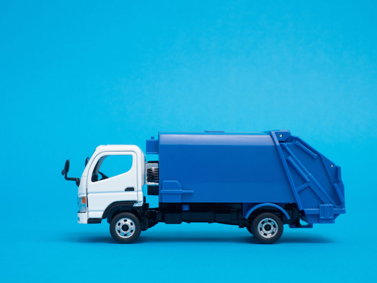 ゴミ収集車の画像