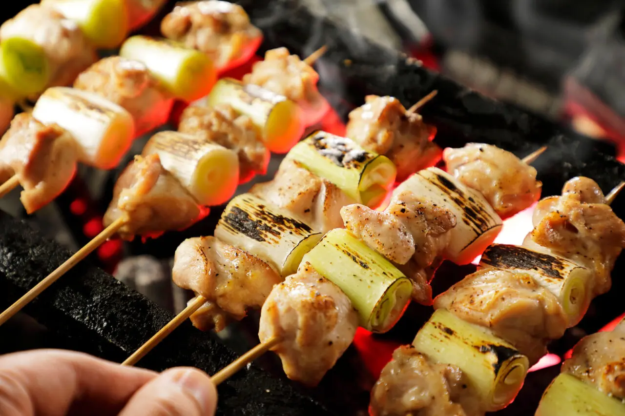 焼き鳥の画像
