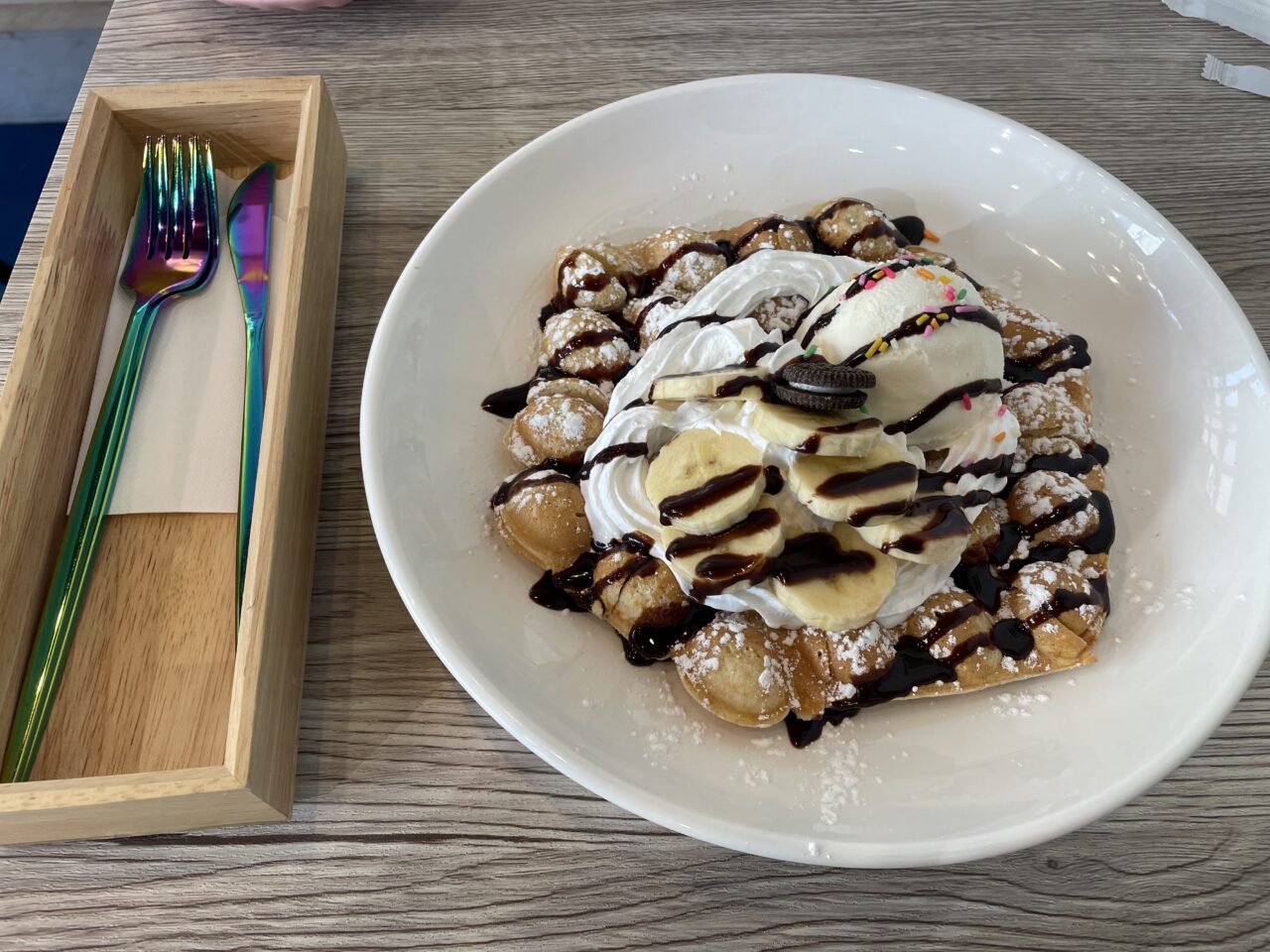 バブルワッフル