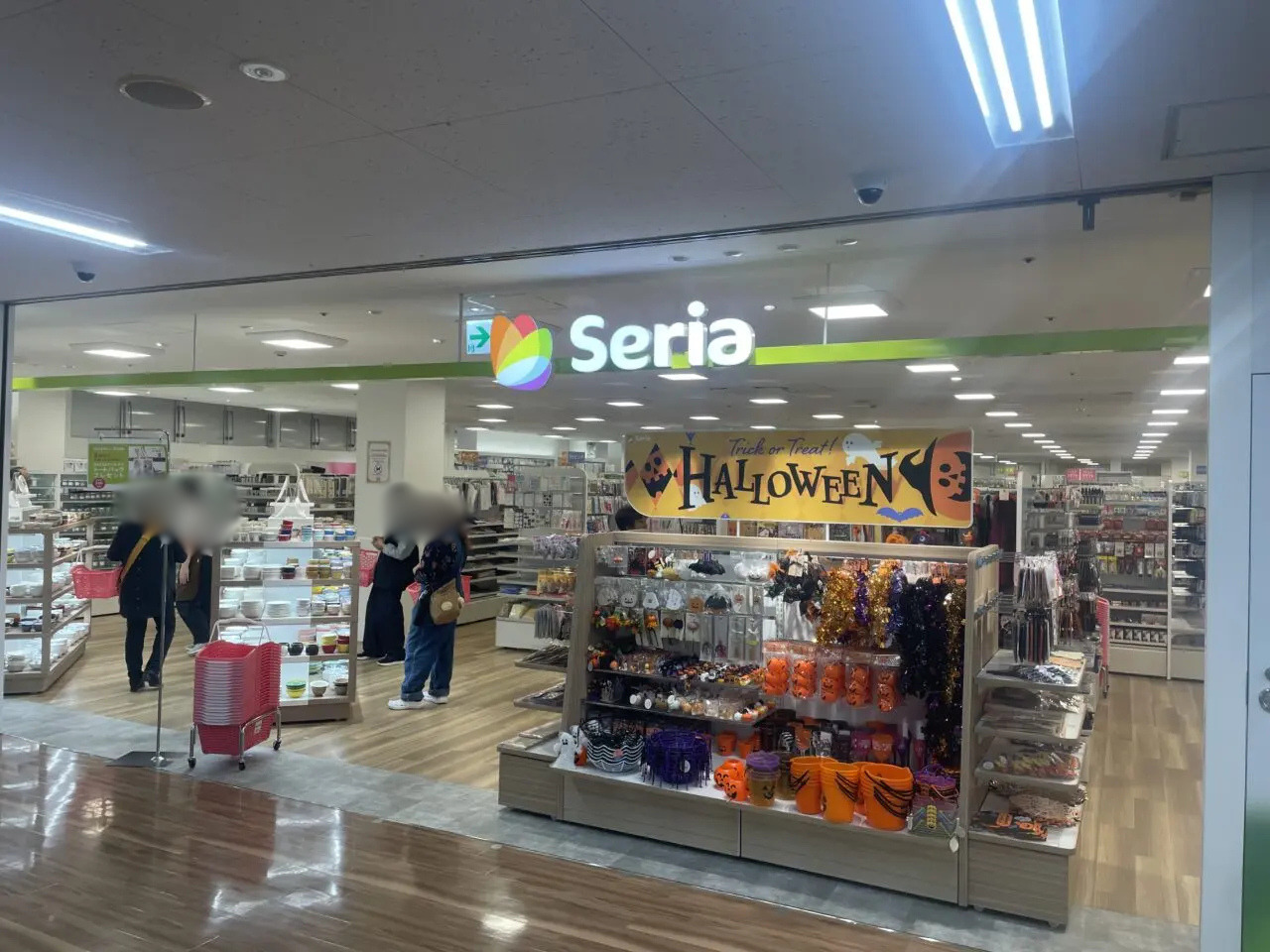 2026年9月30日に島忠ホームズ茅ヶ崎店2階にオープンしたSeriaの売場
