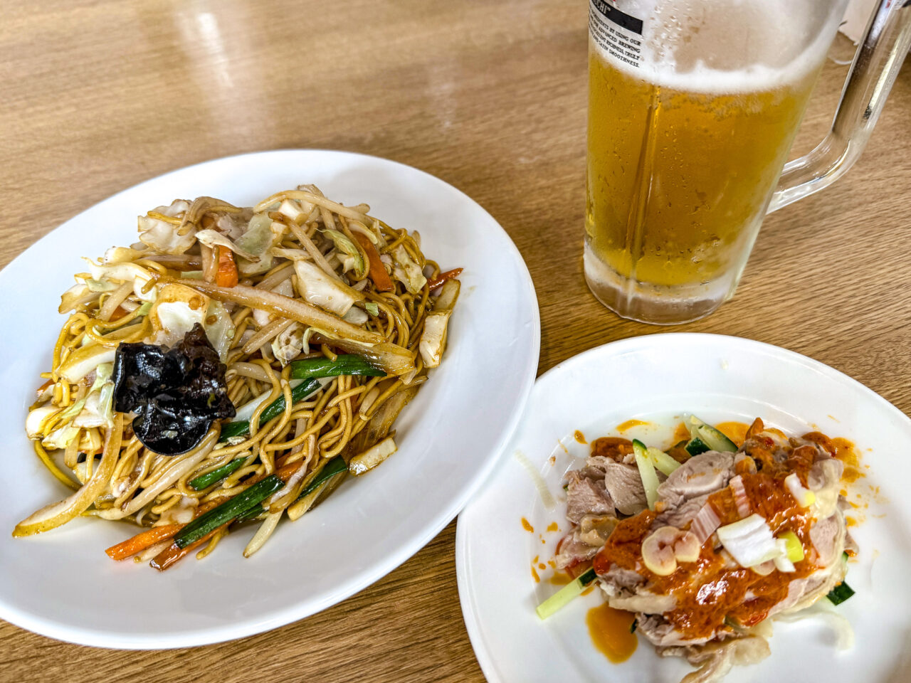 縁来亭 羽村店の「楽々三点セット」