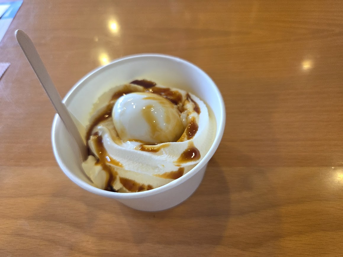 山代温泉温泉たまごソフト