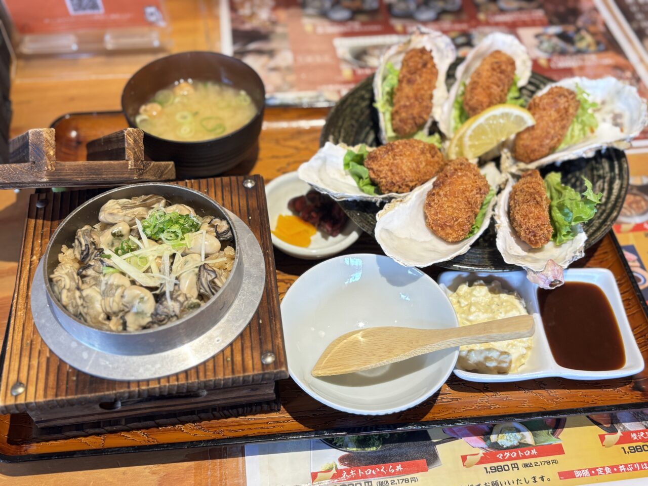 カキフライ午前