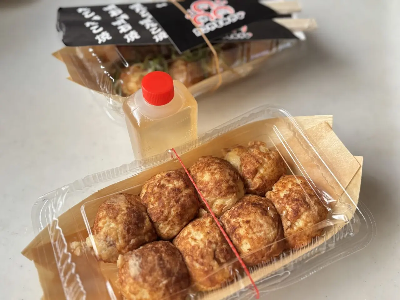 明石焼きと柚子コショウ