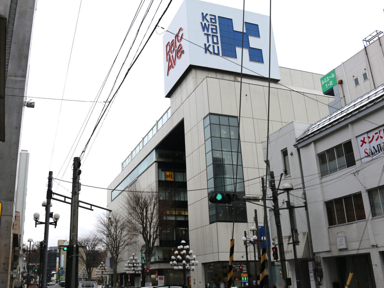 菜園にあるパルクアベニュー・カワトクの外観