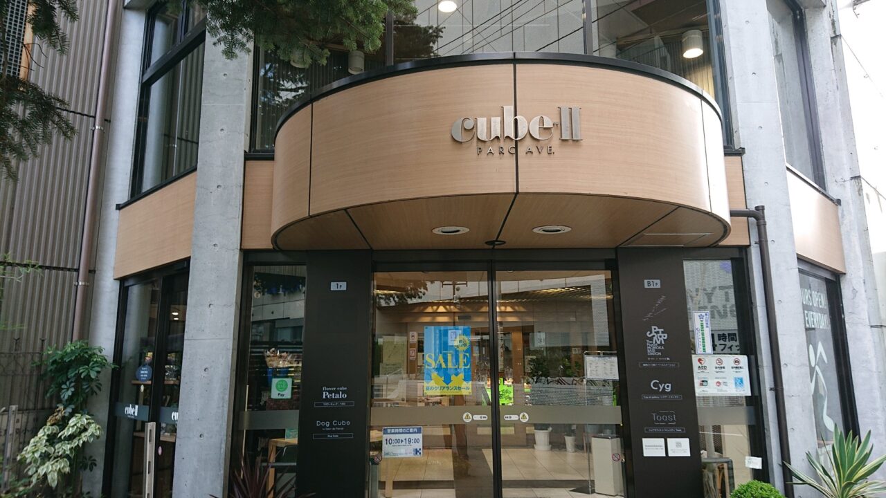 パルクアベニューカワトクキューブⅡの入口