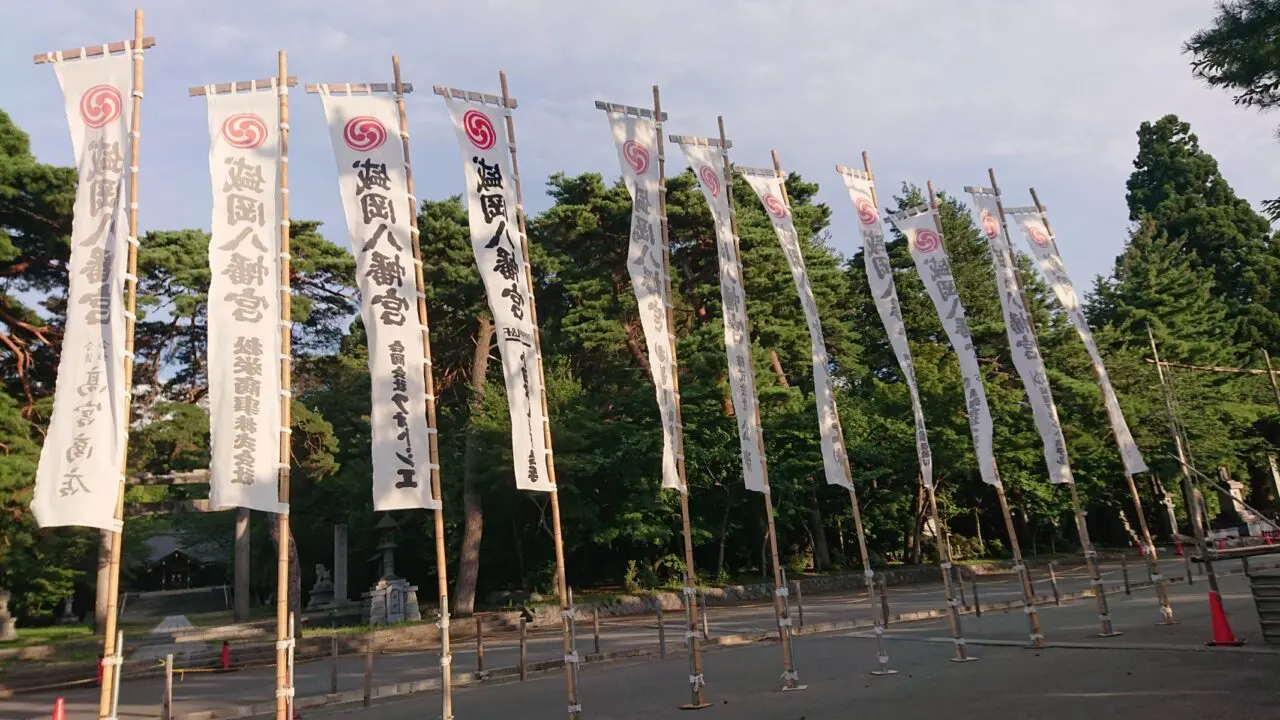 流鏑馬の会場