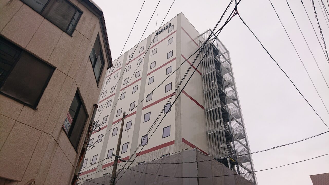 盛岡駅前北通で2026年5月新規オープン予定のグリッズプレミアムホテル盛岡