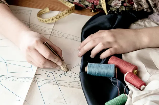 洋裁服飾のイメージ2603