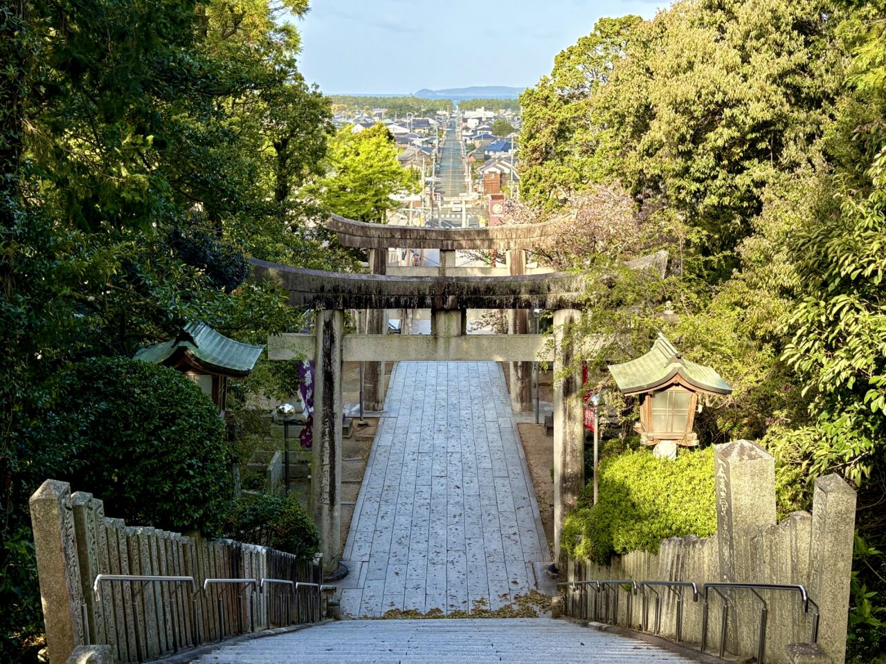 宮地嶽神社 参道