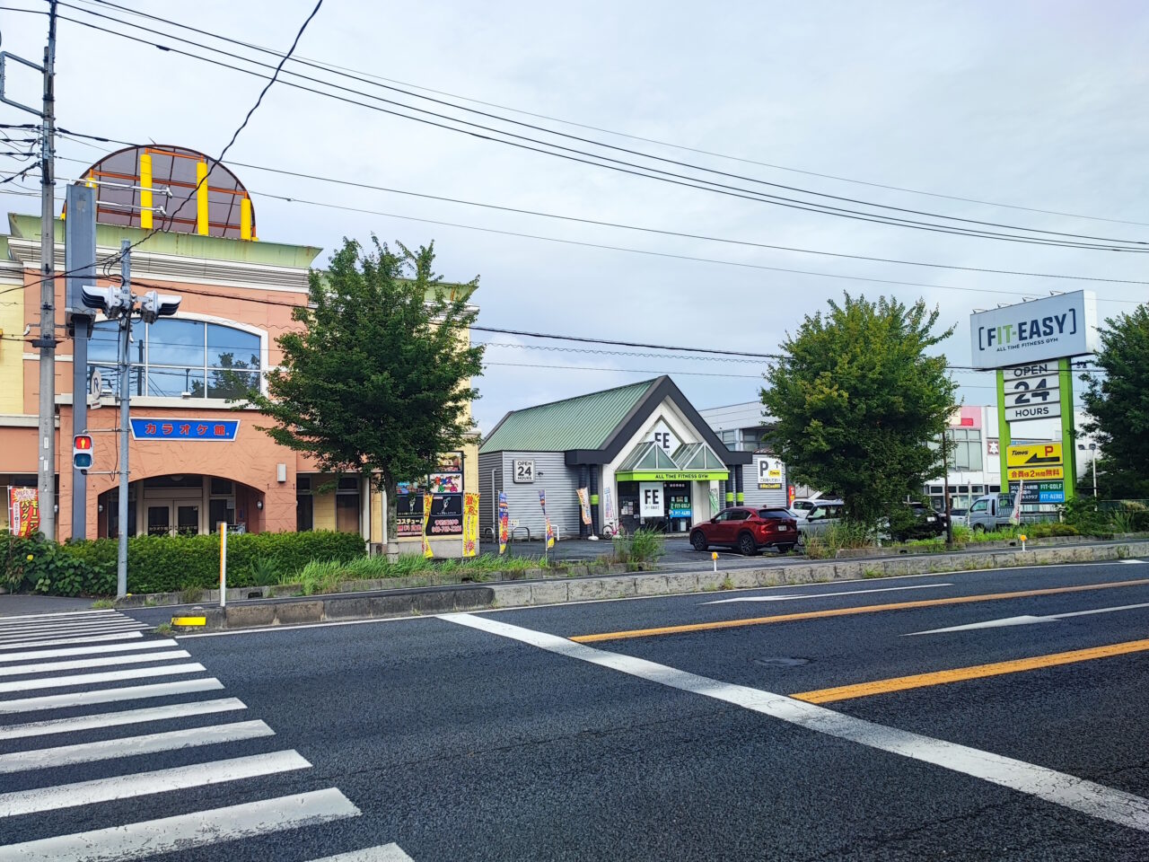 駐車場リニューアル