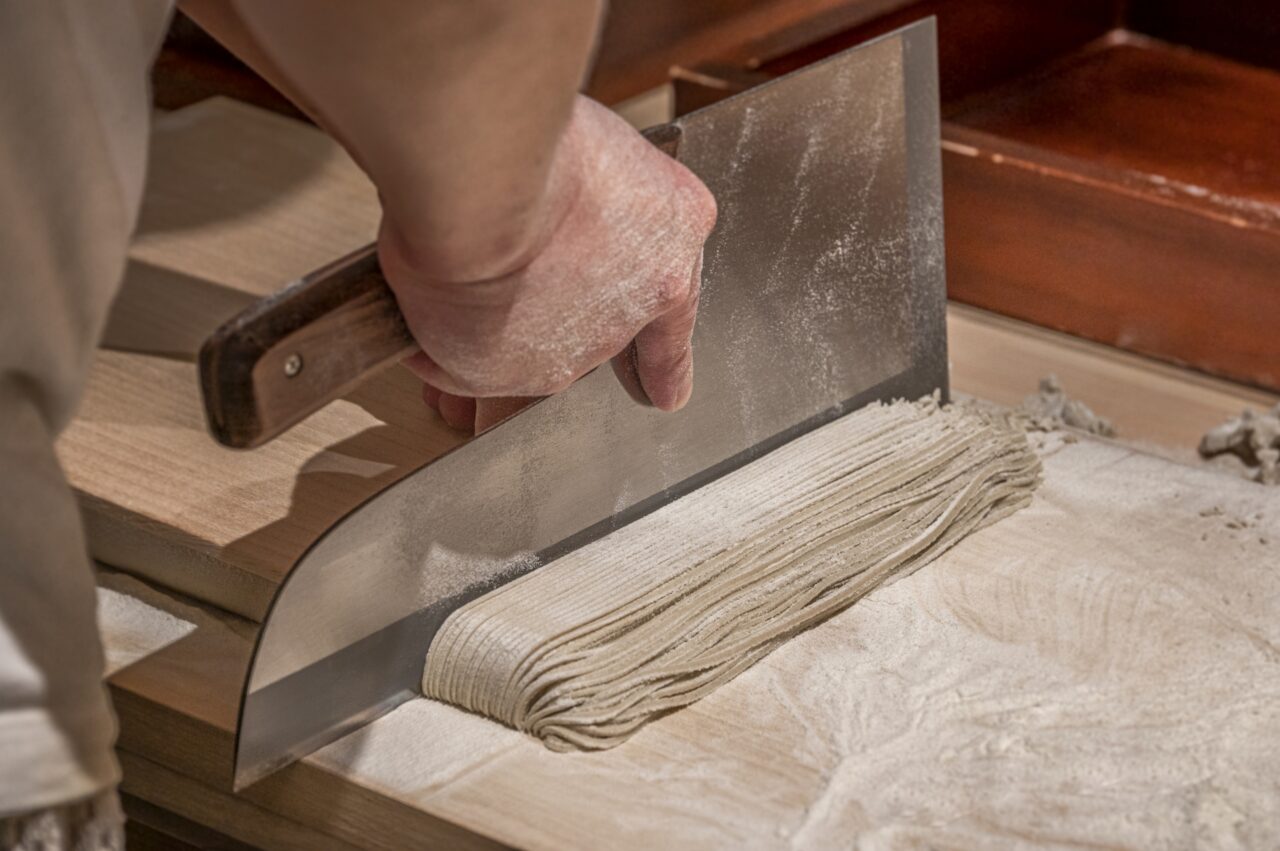 蕎麦打ち体験教室