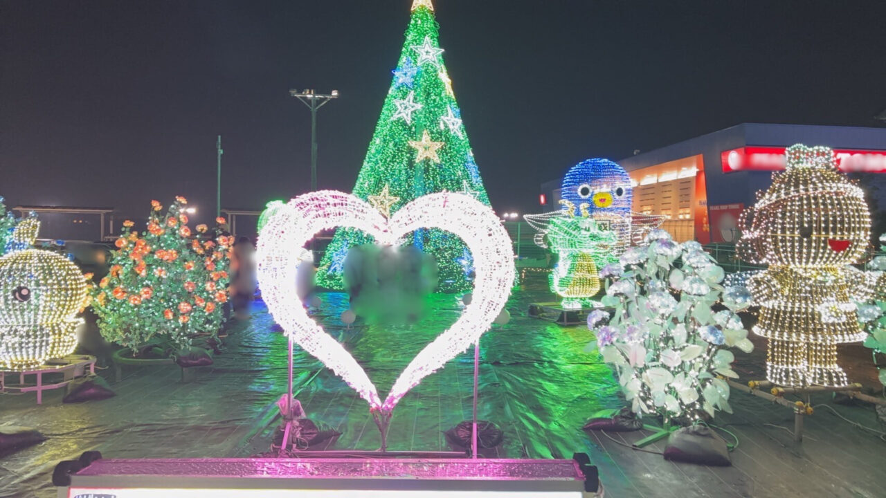 イルミネーション工房展示場