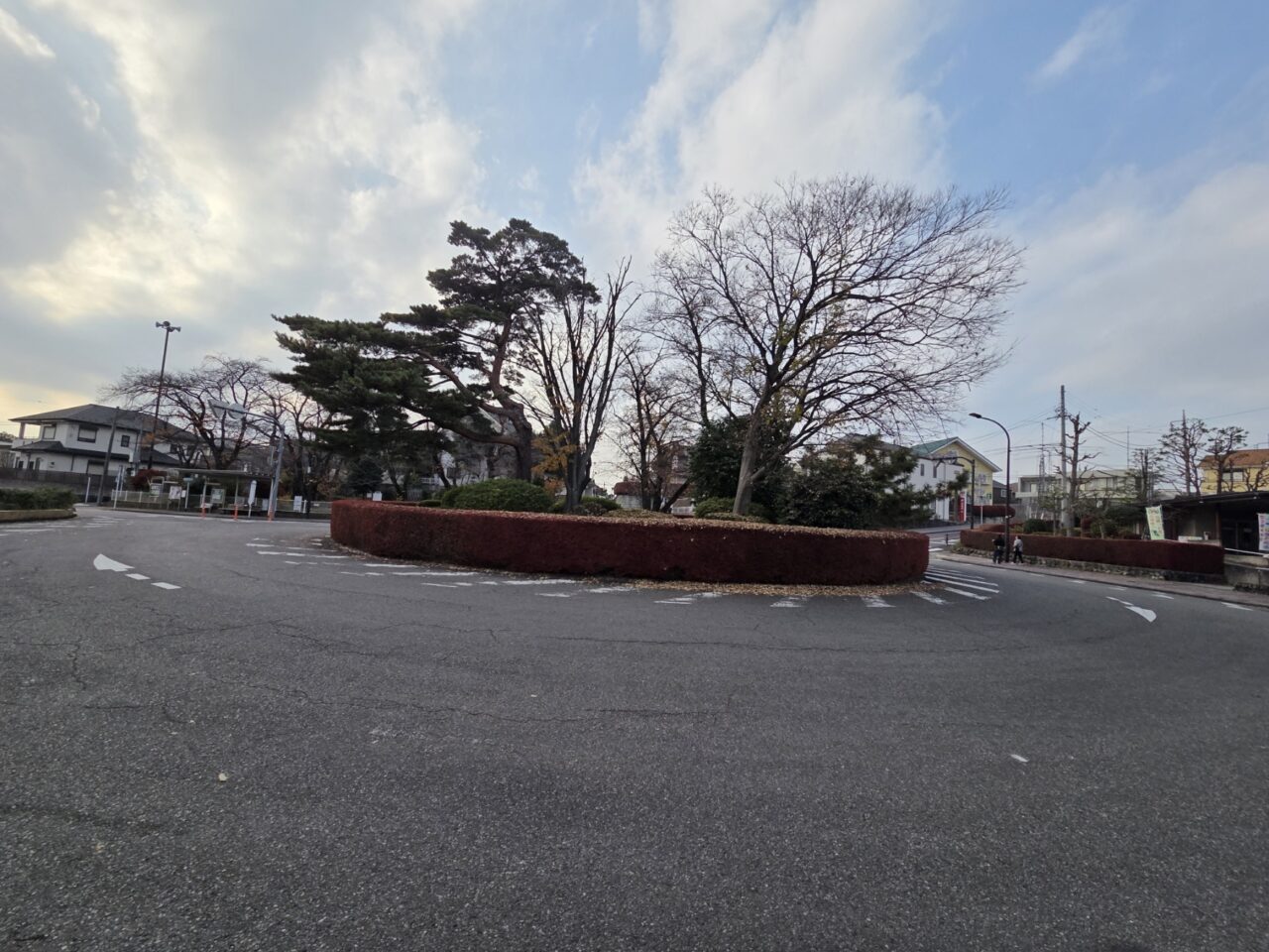 地球屋が建つロータリーのモデル地と言われている『桜ヶ丘ロータリー』