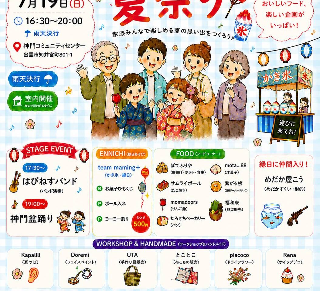 naming+fun夏祭り