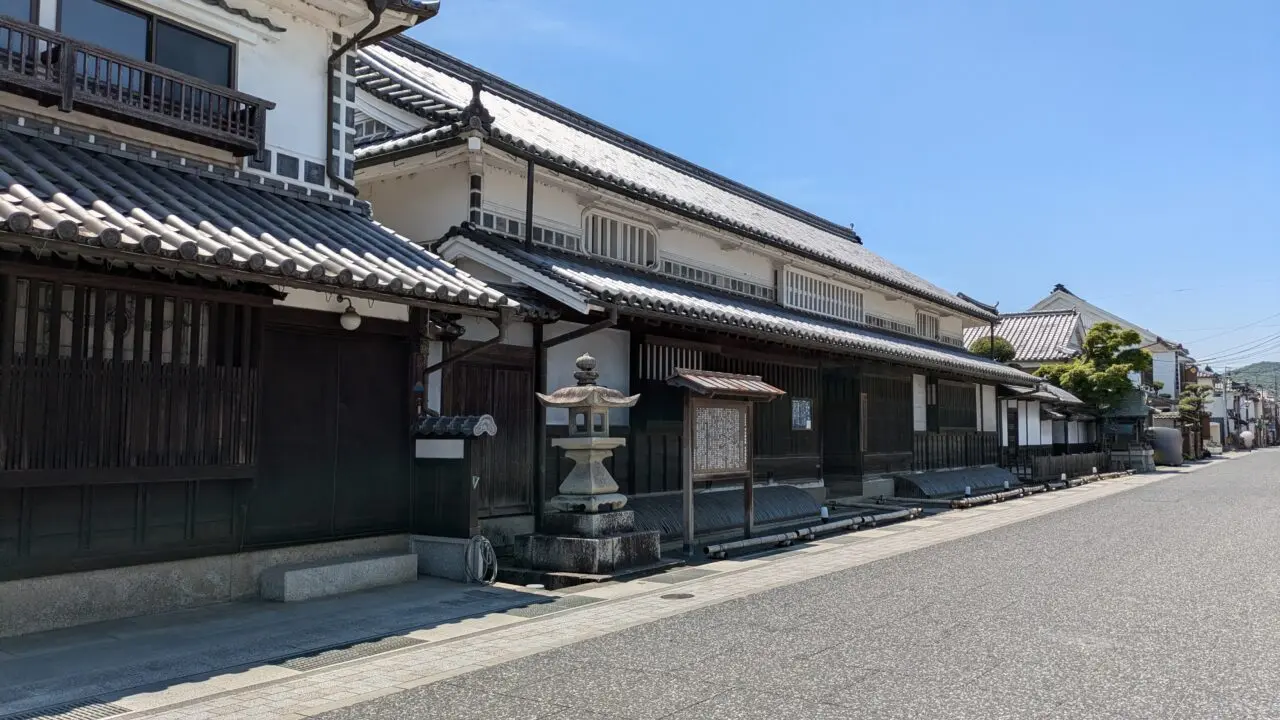 矢掛町の本陣通り