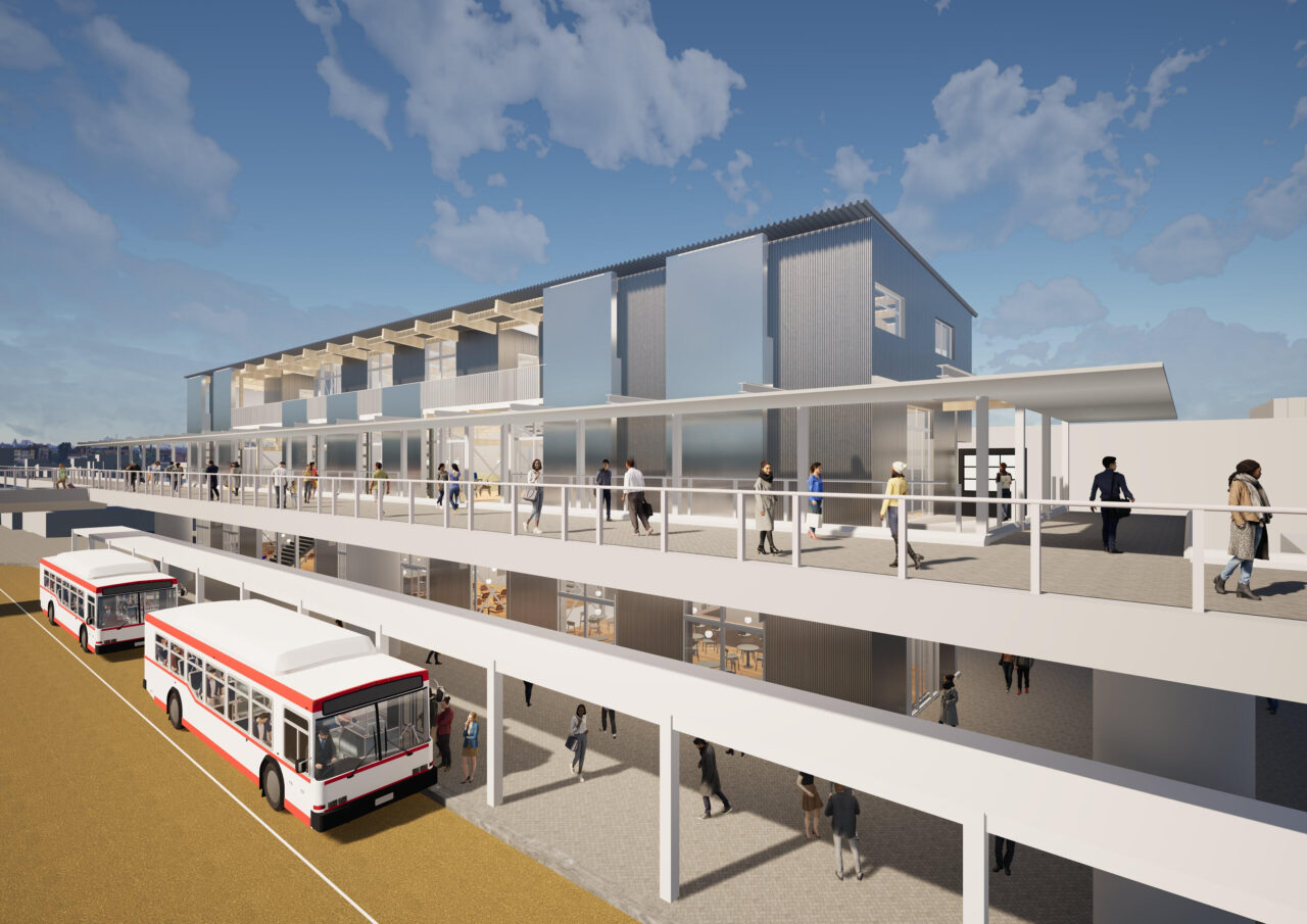 JR岡崎駅東口での複合施設開発