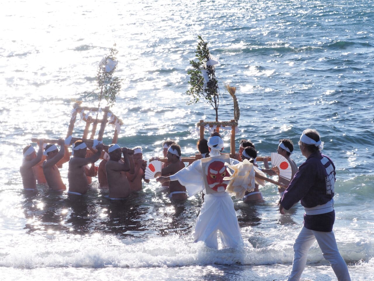 厳冬寒中みそぎ祭り