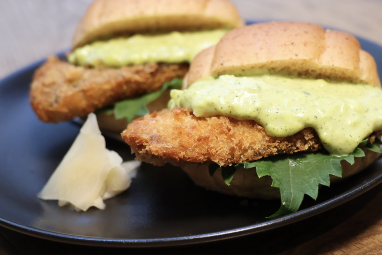 「沼津かねはち」が販売を予定しているあじたるサンド