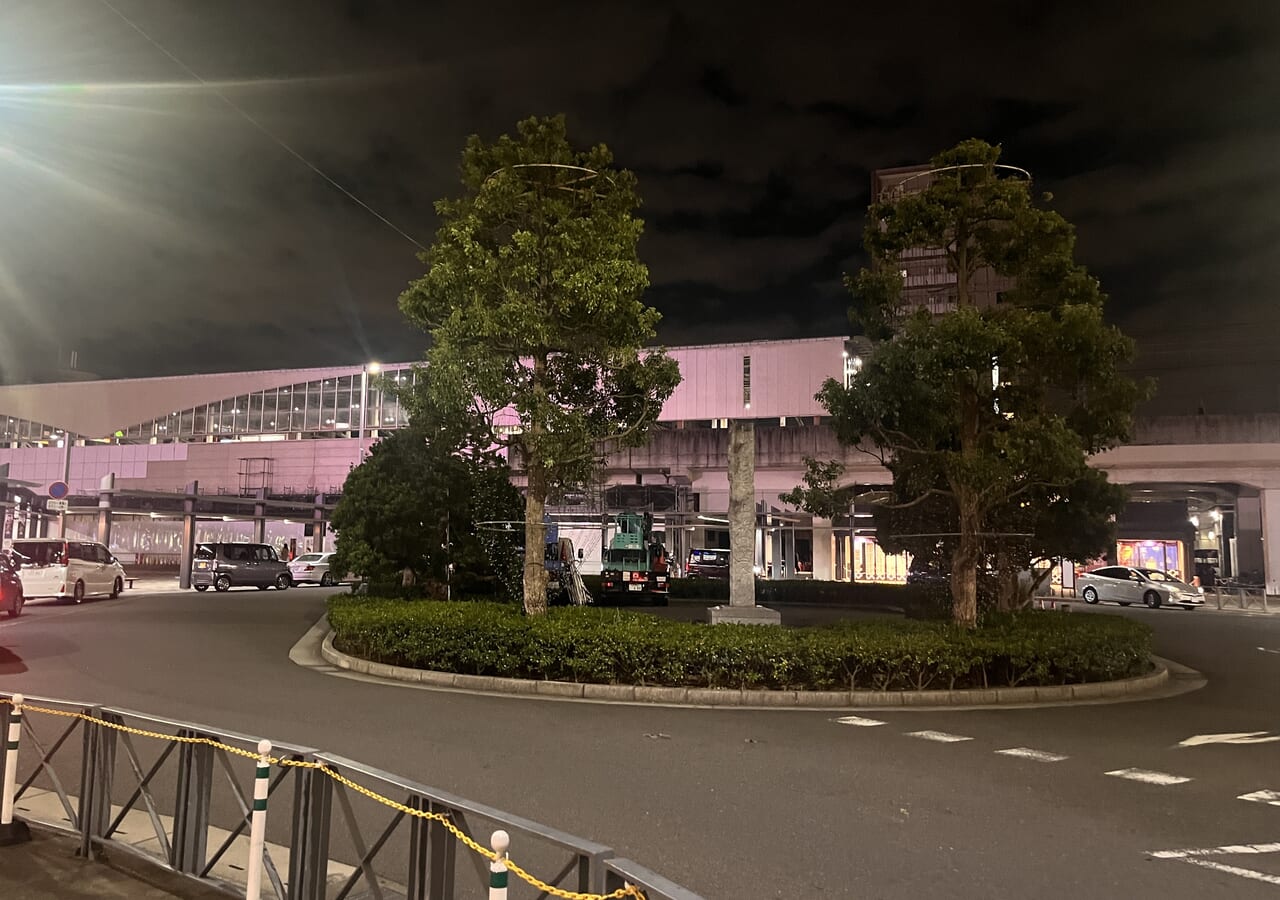 越谷駅東口ロータリー