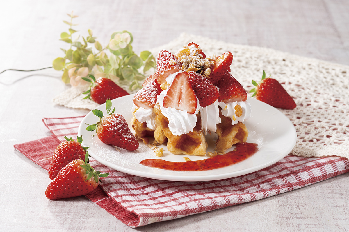 レイクタウンのニューマーケットビュッフェレストランのいちごビュッフェ