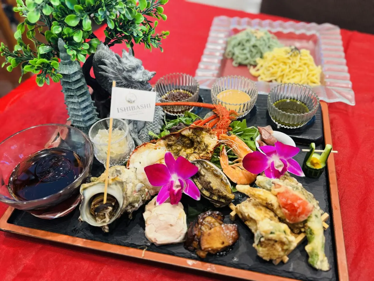 北越谷にあるヌーベルシノワishibashiに5,000円の冷やし中華