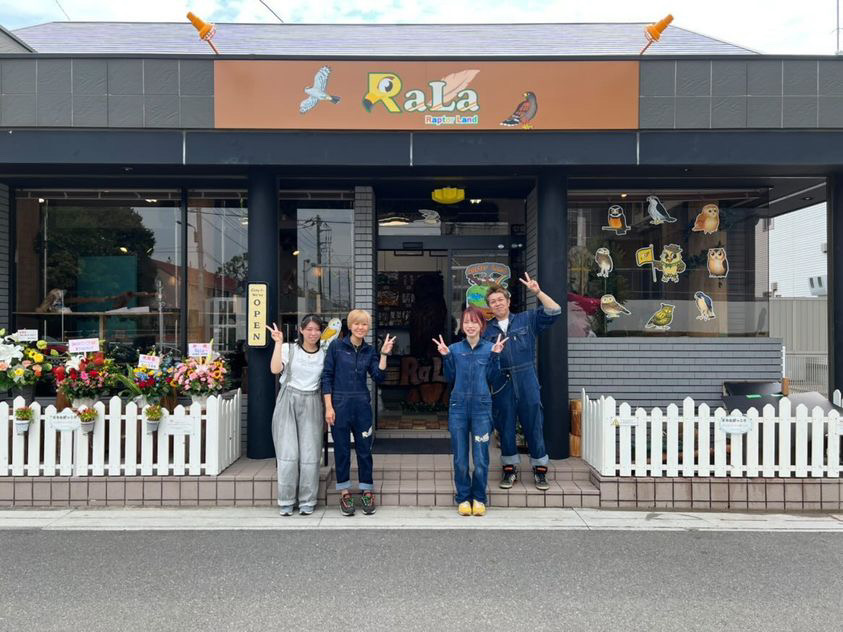 草加市 開店情報 フクロウカフェ Rala Raptorland がオープンしました 号外net 草加市