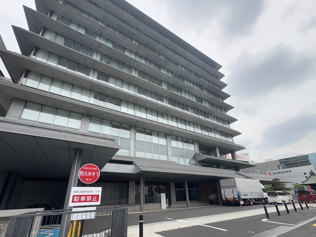 本庁舎で夜景を見る会