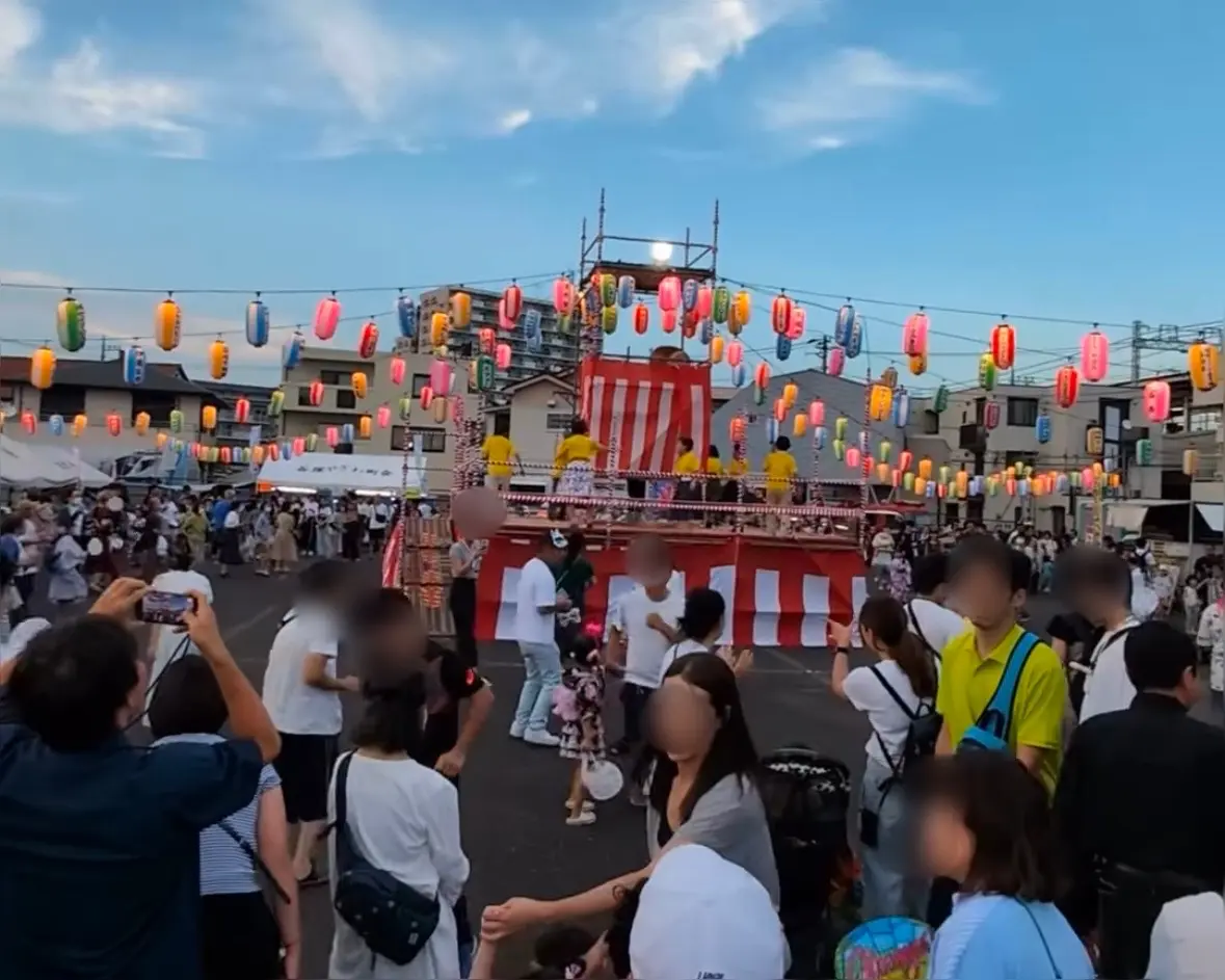 やつか納涼フェスタ　谷塚盆踊り